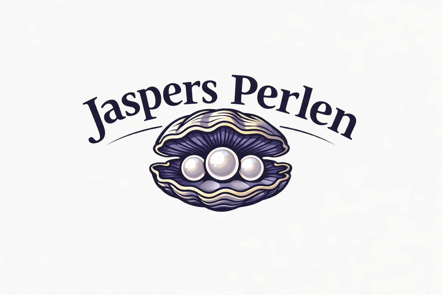 Jaspers Perlen logo (ostrica con tre perle)